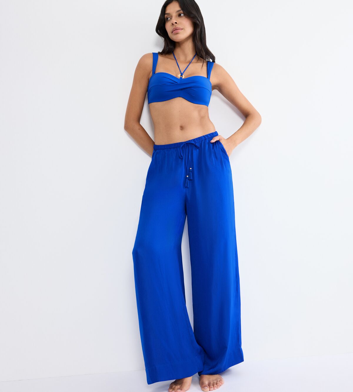 Summer Satin Trousers